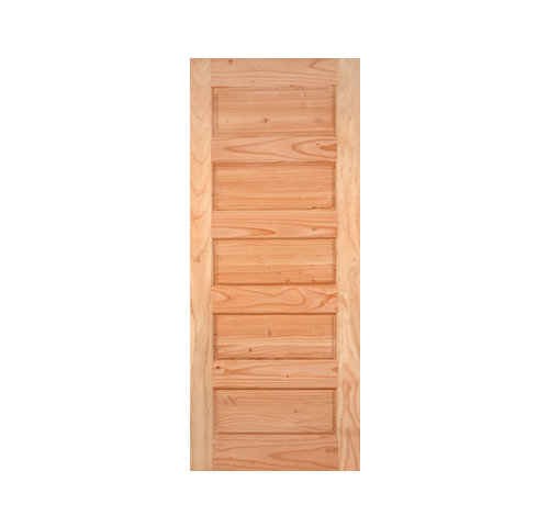 Puerta madera nativa y pino oregon o radiata